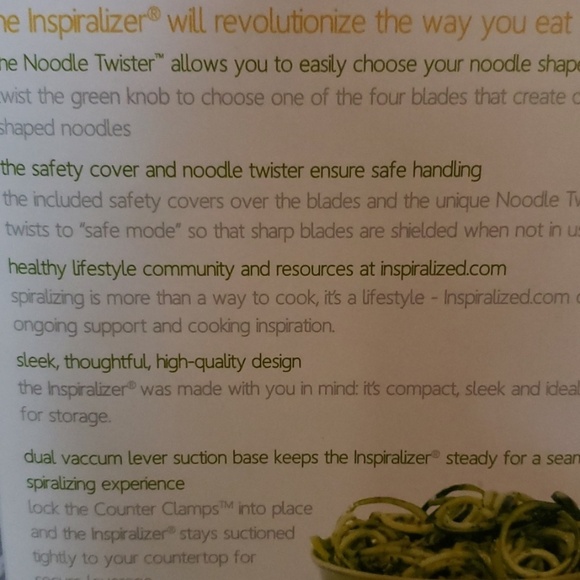 Spiralizer... Veggie noodle maker. KETO AND PALEO - Picture 2 of 10